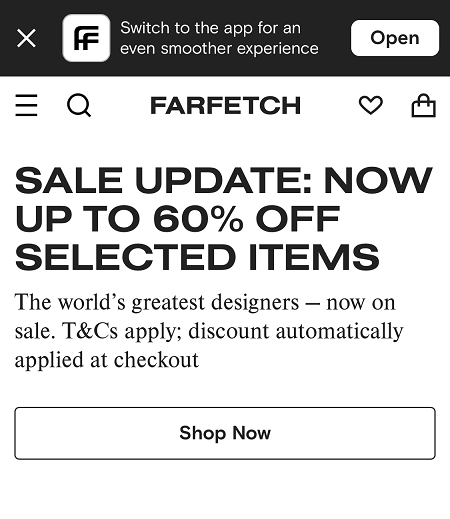 FARFETCH Perú Código de descuento