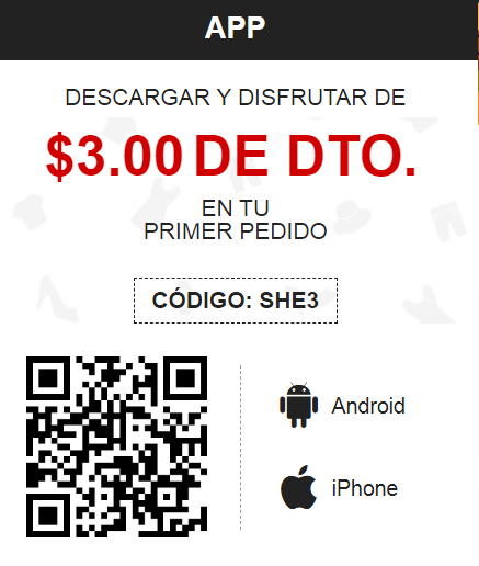 SHEIN Perú Código Promocional